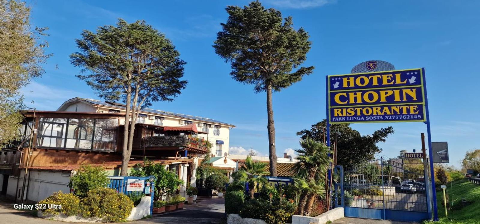 Hotel Chopin Fiumicino Exterior foto